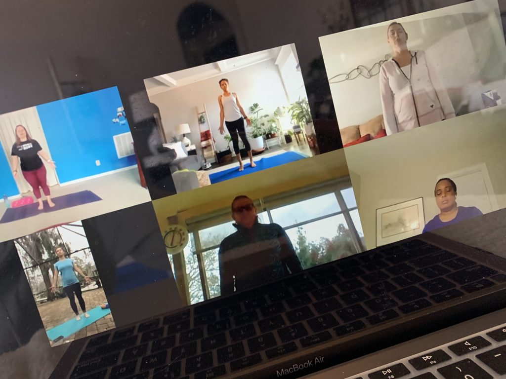 virtual fitness classes